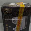 EM623 Espresso Machine 20 Bar with Steam Milk Frother, Stainless Steel Coffee Machine with Removable Water Tank for Cappuccino,Latte, Compact Stainless Steel Coffee maker for home,Great Gift