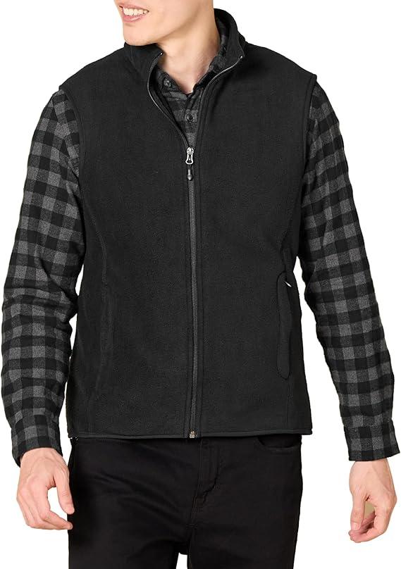 Men's Full-Zip Polar Fleece Vest M