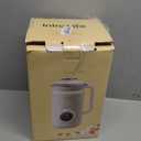 IntreLife 34 oz Nut Milk Maker Machine, 8 in 1 Soy Milk Maker with Nut Milk Bag, Plant Based Milk Maker for Almond, Oat, with Delay Start/Keep Warm/Self Cleaning, Cream