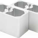 Billet Aluminum Rear Blocks Leveling Lift Kit For Ford F-250 F-350 Super Duty 1999-2020 & 2000-2005 Excursion 2WD 4WD (3 inch)