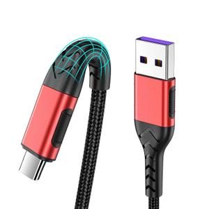 Durcord USB C Charger Cable, Upgarded 2Pack 6ft USB Fast ChargingType C Charging Cord Cable, Type C Charger Premium Nylon Braided USB Cable Compatible with iPhone 15 Pro/Plus/Max/Android/Phone/Pad-Red