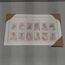 My First Year Photo Frame,12 Months Baby Picture Frame for Newborn Girl,Boy-Baby Shower Gifts Keepsakes,Monthly Baby's One Year Birthday Milestone,1st Nursery Photo Collage Display Board(Alpine White)