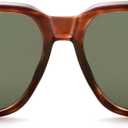 SOJOS Retro Square Polarized Sunglasses Womens Mens Chic Vintage Oversized Old Money Shades SJ2616