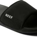REEF Men's One Slide Sandals (11, Black)