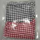 HONGTEYA Boxer Shorts for Women Casual Cotton Summer Pajama Shorts Women Gingham Plaid Shorts Y2k Beach Bottoms (XXL)