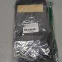 100-Pack Resealable Bags with Clear Window, Stand-up, Scratch-Resistant Storage Bags (Black, 5.518.86 Inch)