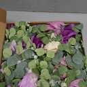 Waipfaru Preserved Flowers, Purple Fresh Bouquet with Gift Box, Flowers for Delivery Prime, Forever Flowers for Women Birthday Gift, Anniversary, Teacher, Mother Day, Valentines Day Gifts for Her