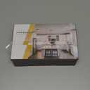 Amerdeco 10 Pack Brushed Satin Nickel Kitchen Cabinet Knobs 1-1/6 Inch(30mm) Single Hole Cabinet Pulls Dresser Knobs Round Drawer Knobs and Pulls for Bathroom Cabinets