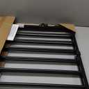 Babelio Baby Gate for Stairs, Kitchen & Doorways, No Bottom Bar| One-Handed Operation| Auto-Close| Hardware Mount (Drill Needed) Safety Dog/Pet Gate (Black - B17, 26-43" W, 28" H)