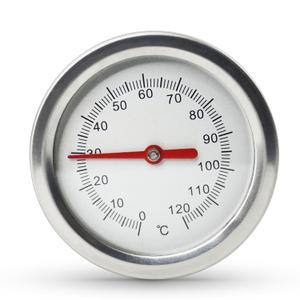Fishnure - 20 Compost Thermometer, Indoor & Outdoor Thermometer Probe for Composting Bin Heaps, with 1.8 Diameter Celsius Dial & Temperature Gauge, Complements The Compost Starter