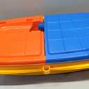 Kids Sand and Water Table, 2 in 1 Toddler Activity Table with Water Wheel & Sand Tools, Outdoor Indoor Sensory Play Sandbox Table for Toddlers, Summer Beach Water Toys for Boys Girls Age 3+, Large