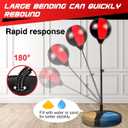Punching Bag for Kids 3-8 Years Old, Kids Boxing Bag Set with Gloves & Adjustable Stand, Sports Toy for Boys