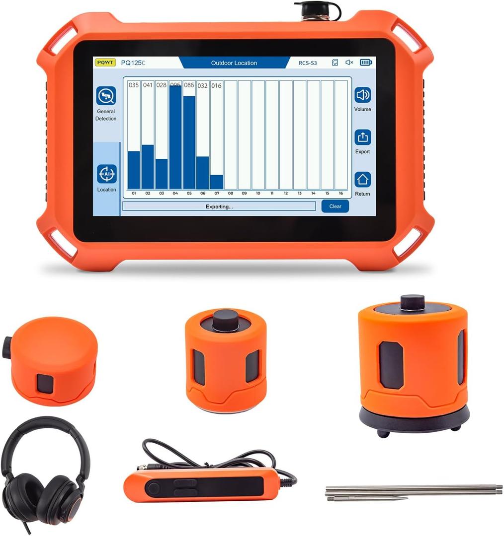 Underground Water Leak Detector for Indoor&Outdoor - PQ125C