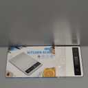 Food Scale, 22lb/10kg Digital Kitchen Scale Weight Grams and Ounces with 0.1oz/1g Precision, 6 Units and Tare Key Design, LCD Display & Stainless Steel Panel for Baking, Cooking, Postage