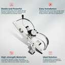 FINDAUTO Power Window Regulator Rear Right Passenger Side with Motor fits for Pontiac Grand Prix for 2004-2008, 15869654, 748-267