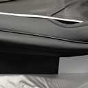 GIANT PANDA Customized Full Set Car Seat Covers for Ford Maverick 5-Seat XL, XLT, Lariat 2022 2023 2024 2025, Faux Leather (Black)