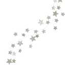 Creative Co-Op 72" Star Shaped Garland with Glitter