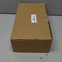 Ceramic Cat and Small Dog Bowl Set  Modern Indoor Small Size Pet Food and Water Bowls with Wood Stand  Non Slip Puppy Sized Feeding Station with Double Dishes (Gray)