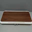 Xuhal Large Car Seat Tray Table, 23.6"×13.8" Adjustable Car Desk Laptop Desk 0–36° Wood Portable Detachable Lap Desks for Passenger Seat, Work, Eating, Camping, Home Use, Long Distance Use