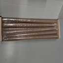 10 Inch Light-Mocha Taper Candles for Home Decoration, 10 Pack Unscented Candlesticks for Dinner Wedding Party, Smokeless and Dripless Candle Sticks