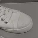 Colgo Boys Girls Sneakers Canvas Lace up Walking Shoes for Little Big Kids Size 5