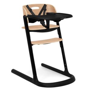 Delta Children Versa Adjustable 3-in-1 High Chair for Babies & Toddlers - 3 Growing Stages from Infant to Adult Seating - Greenguard Gold Certified, Black
