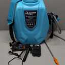 Battery Powered Garden Sprayer 3.2 Gallon, Electric Backpack Sprayer, Weed Yard Lawn Sprayer with 7 Mist Nozzles & Retractable Wand & Adjustable Strap for Lawn, Garden, Yard