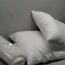 MIULEE Pillows Inserts, Pack of 4 18x18 Inch 100% Virgin Microfiber Filling Throw Pillows for Bed Couch Sofa