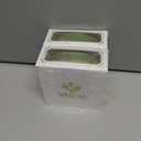 2 x MEEDEE Sage Green Velvet Ribbon 1.5 Inch Single Face Nylon Velvet Ribbon 10 Yards Spool Light Green Ribbons for Christmas Tree, Gift Wrappig, Rustic Wreath, Velvet Bow, Hair Bows, Home Decor