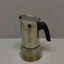 Bialetti - New Venus Induction, Stovetop Coffee Maker, Suitable for all Types of Hobs, Stainless Steel, 4 Cups (5.7 Oz), Silver