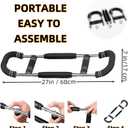 Twister Arm Trainer for Men, Adjustable Chest Workout Equipment, Mr Sculpt Gorilla Bar, Flexbar Arm & Forearm Strength Trainer for Home Gym Muscle Building