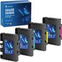 2026 3.09 Sublimation Ink Cartridge Compatible with Sawgrass SG400 SG800 Printer All Versions | Long-Lasting | High-Performance & High-Viscosity Gel Ink(4 PK, B/C/M/Y)