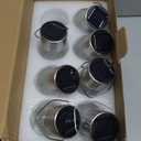 GIGALUMI 16 Pack Solar Outdoor Hanging Lights, Christmas Decoration-Cracked Glass Solar Lights Outdoor Waterproof for Garden, Yard, Fence, Tree(Color Changing)