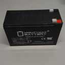 ML7-12 - 12 VOLT 7.2 AH SLA BATTERY - Mighty Max Battery brand product, black