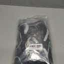 Casuru Christmas Fitted Tablecloth Ball Round Tablecloth with Elastic Waterproof Black Christmas Table Decorations for Patio Holiday Party Fits to 40"-44" Diameter Round Table