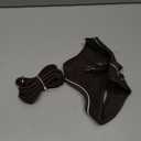 Adjustable Dog Harness with Leash, Reflective Mesh, No-Pull DesignMatching Lead Rope (Brown, M)