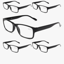 Gaoye Professional Reading Glasses for All Day - Computer Readers with Blue Light Protection - Value Pack