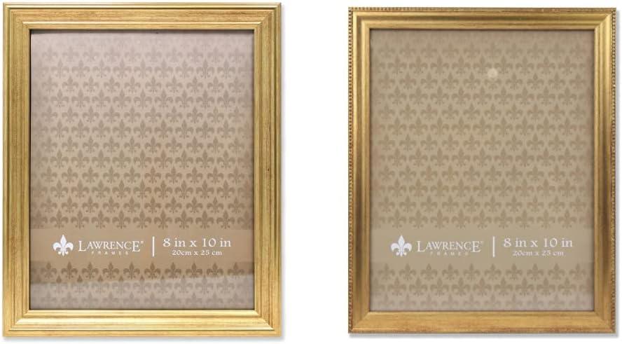 Lawrence Frames Gold Picture Frames Bundle (8x10 inches)