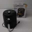 Toastmaster 2.6 Quart Air Fryer - Instant Air Fryer with 2.46 Liter Capacity - Kitchen Appliance for Healthy Cooking - Compact Appliance with Slide-Out Basket - Oil-Free Kitchen Gadget