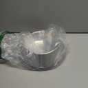 Amazon Basics Stainless Steel Non-Skid Pet Dog Water And Food Bowl, 2-Pack (10 x 2.8 Inches), Each Holds Up to 38oz