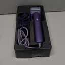 Travel Portable Steamer for clothes - Handheld Steamer for Fabric Clothing Wrinkles, 15s Fast Heat-up Rotary Garment Steamer, 1200W Light Mini Steam Iron for Home, Office and Travel (Dark purple)