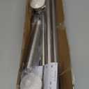 Mcrbeay Shower Curtain Rod, 1" Diameter Heavy Duty Tension Shower Rod, Non Slip Adjustable 28-74 inch No Drill Shower Curtain Rods Spring Tension For Bathroom, Shower Stall, No Rust, Brushed Nickel