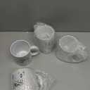 6 Pcs Ramadan Gifts Cups Eid Mubarak Coffee Mugs Islamic Gifts Bulk Ceramic Mugs Set 12oz Eid Al-fitr Tumbler for Adults Women Men Muslim Festival Holiday Favor