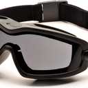 Pyramex Safety Products GB6420SDT V2G Plus Safety Glasses, Gray Anti-Fog Dual Lens