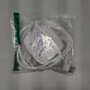 6 Ft Surge Protector Power Strip - 8 Widely Outlets with 4 USB Ports, 3 Side Outlet Extender with 6 Feet Extension Cord, Flat Plug, Wall Mount, Desk USB Charging Station, ETL,White