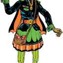 Beistle Vintage Halloween Jointed Witch, Spooky Season Wall Decoration, Classic Décor for Haunted Houses and October Seasonal Displays, 57”, 1 Pack