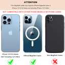 Bocasal for MagSafe Wallet Magnetic Card Holder, RFID Blocking Leather Card Slots for iPhone 16/15/14/13/12 Pro/Max/Plus, Adjustable Kickstand Flip Mag Safe Wallet (Rose Gold)