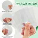 2 x 400 Pack Photocard Sleeves 58x89mm Clear Card Protectors