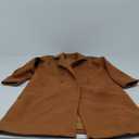 Trench Coat Jacket Womens Fashion Woman Artificial Wool Elegant Blend Coat Slim Female Long Coat Woman Winter ,Size XL
