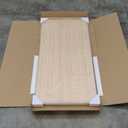 Art3d 12-Pack Slat Design 3D Wall Panels for Interior Wall Decor, 2x4 FT PVC Decorative Drop Ceiling Tiles - Oak (24 x 48in., Oblong - Oak)